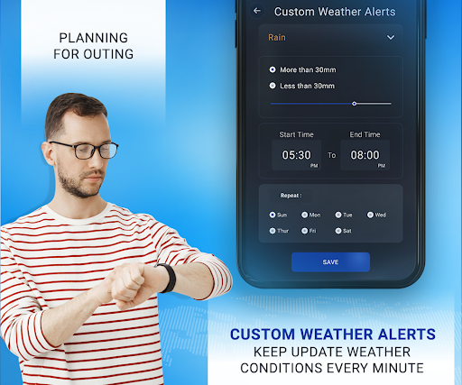 Weather Rain Temperature Alert