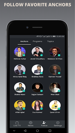 Goonj TV: News, Live & Drama پی سی