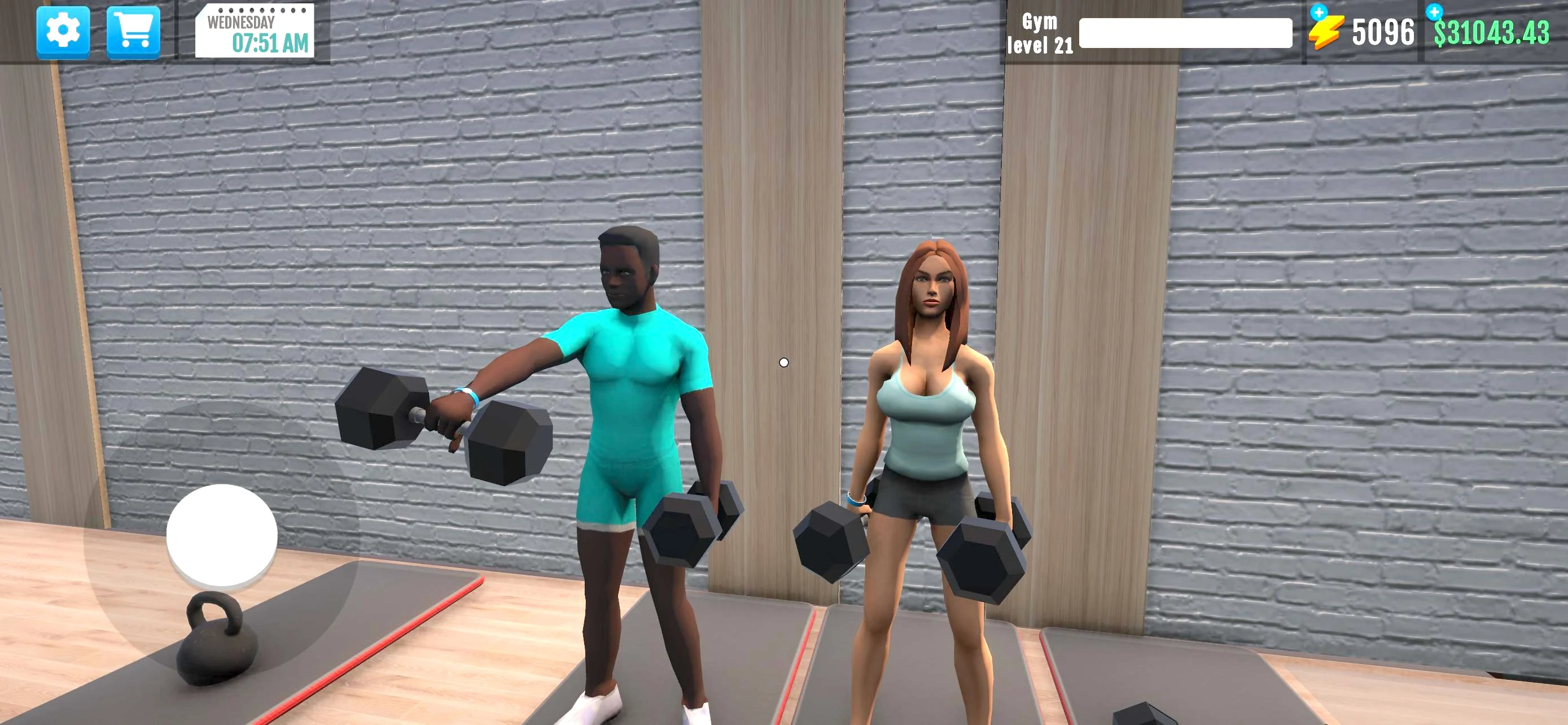 Download Fitness Gym Simulator Fit 3D on PC with MEmu