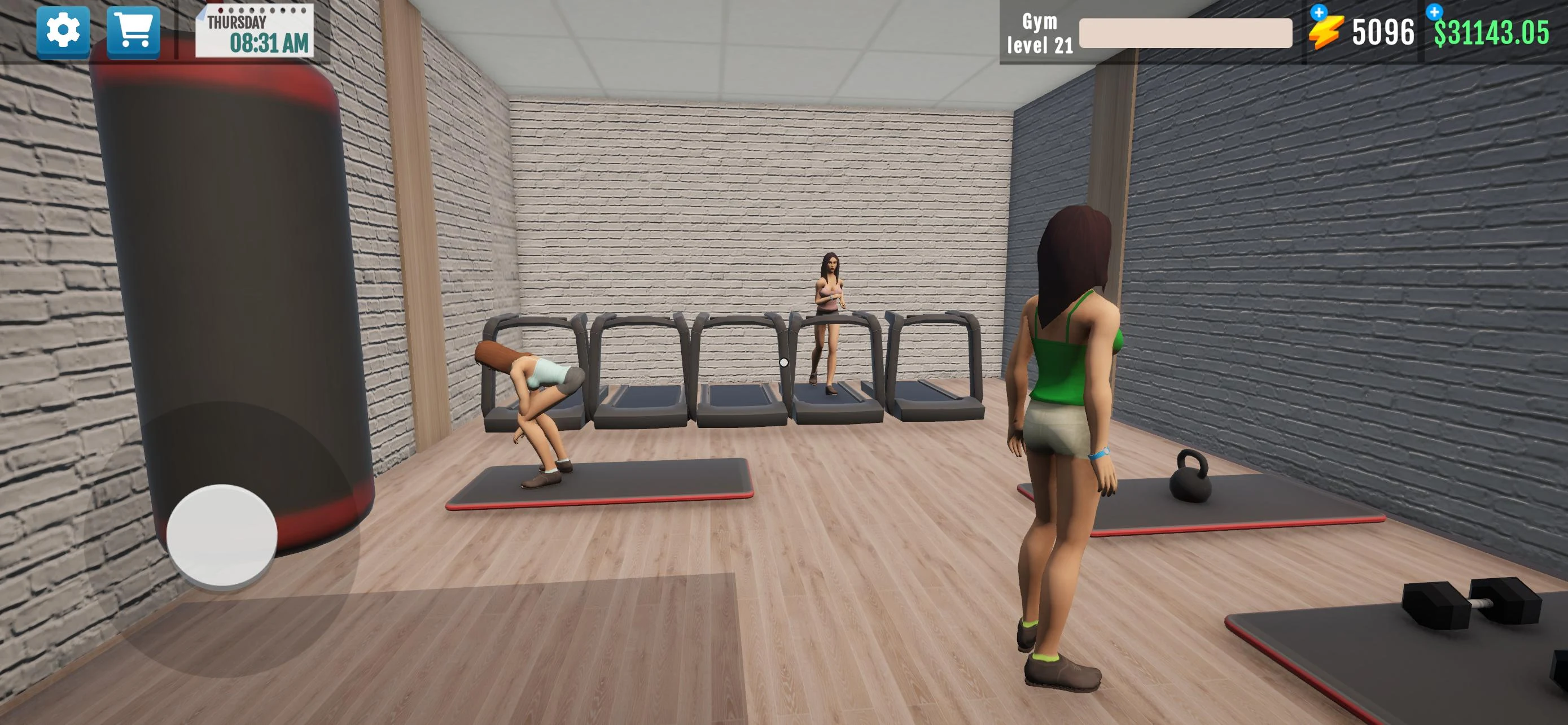 Fitness Gym Simulator Fit 3D para PC
