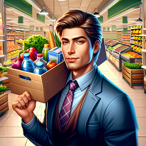 Supermarket Manager Simulator الحاسوب