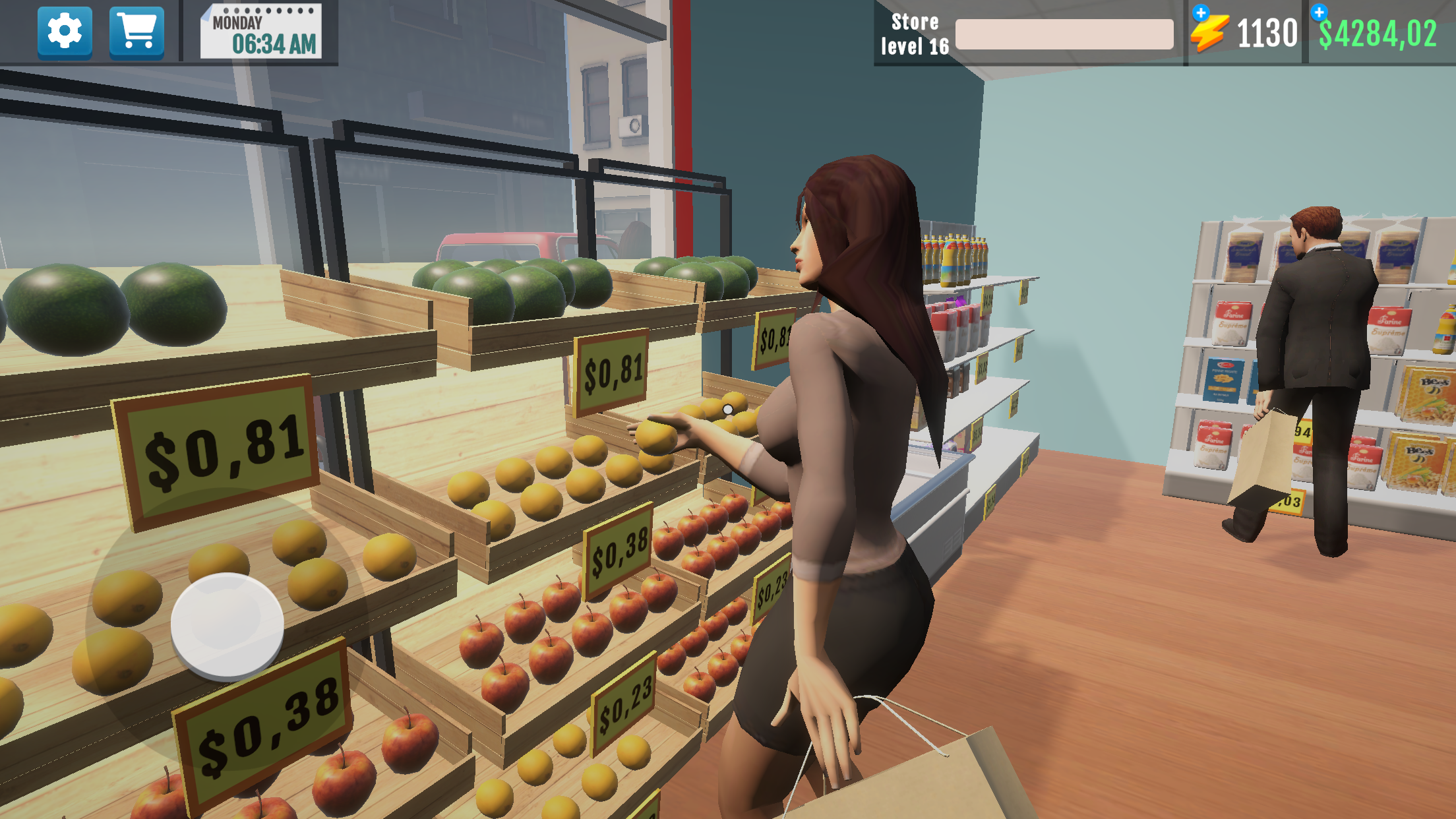 Supermarket Manager Simulator الحاسوب