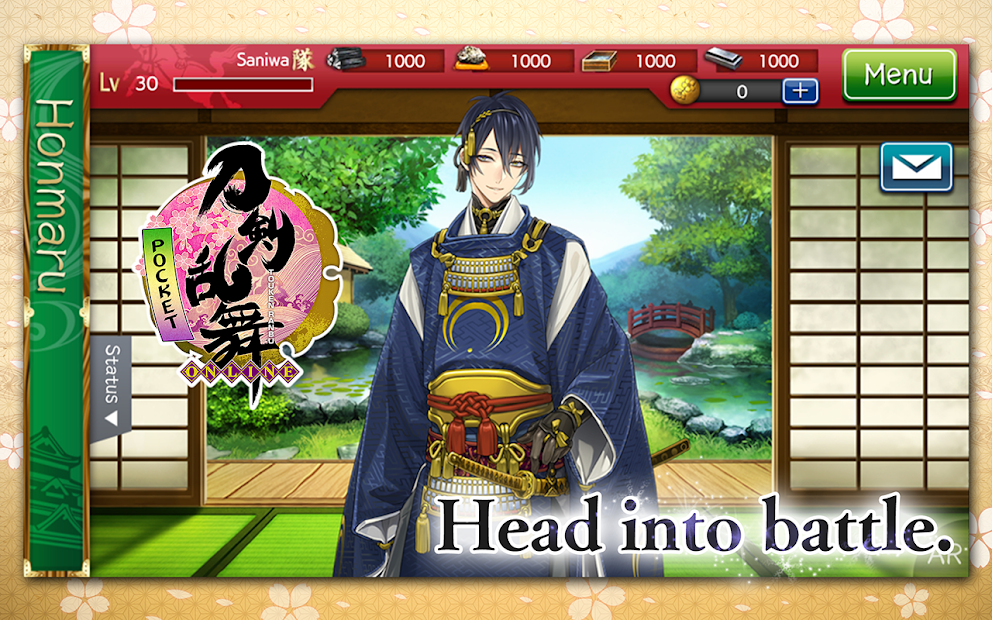 Touken Ranbu -ONLINE- Pocket PC