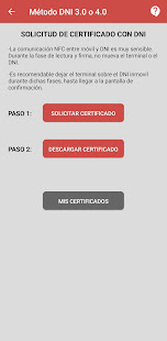Certificado digital directo con DNI o verificación PC
