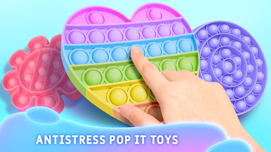 Pop It Antistress 3d - Fidget Relaxing Game الحاسوب