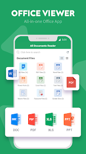 All Document Reader: PDF, excel, word, Documents