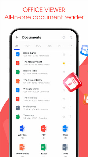 All Document Reader: PDF, excel, word, Documents