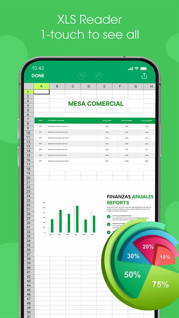 All Document Reader: PDF, excel, word, Documents PC