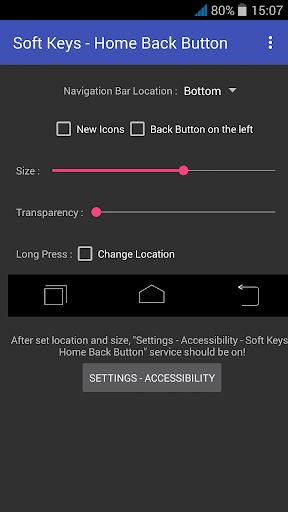 Soft Keys - Home Back Button پی سی