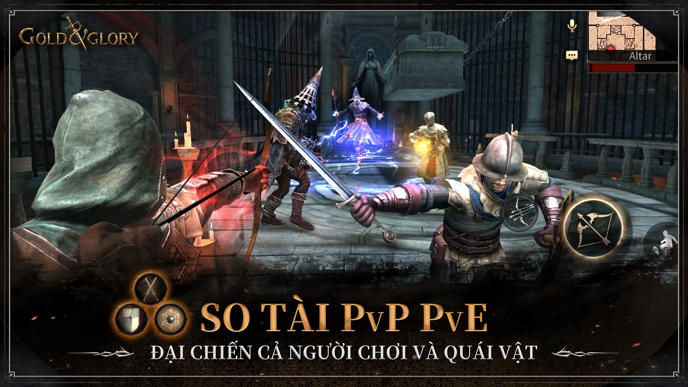 Tải Gold and Glory trên PC với Memu