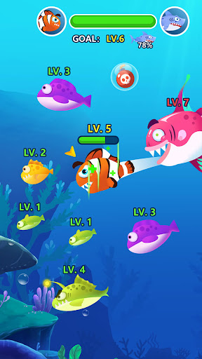 Ocean Domination - Fish.IO الحاسوب