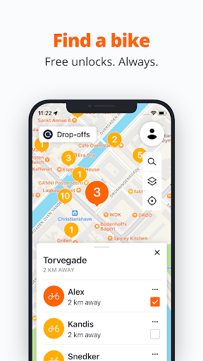 Donkey Republic Bike share