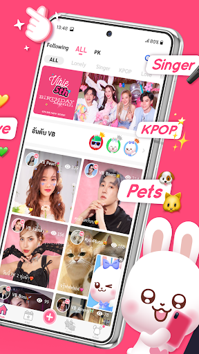 Vibie Live - แคสเตอร์น่ารักบนแพลตฟอร์มอันดับ 1 PC