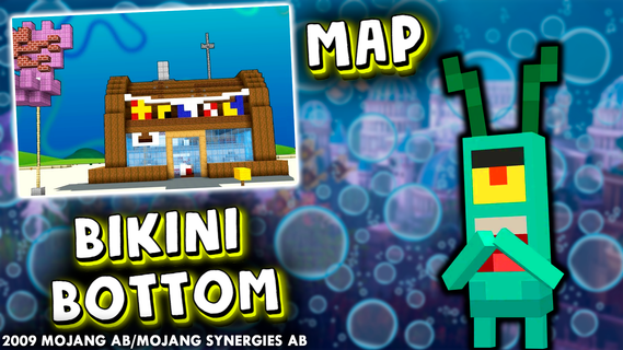 Bikini Bottom City Craft Map