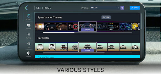 RevDashx GPS Engine Sounds PC