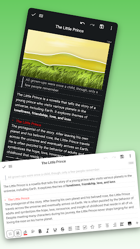 komputer YesWriter - Writing, Notes