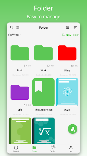komputer YesWriter - Writing, Notes