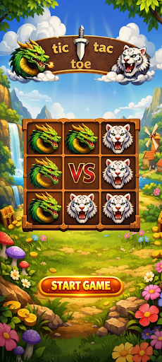 Dragon & Tiger – Tic Tac Toe پی سی