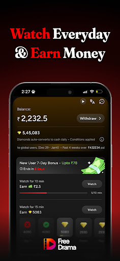 FreeDrama: Watch Free & Earn پی سی