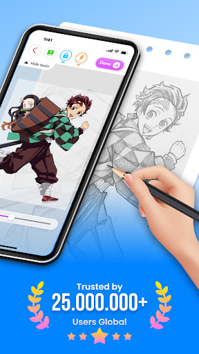 Draw Cartoon - AR Sketch App