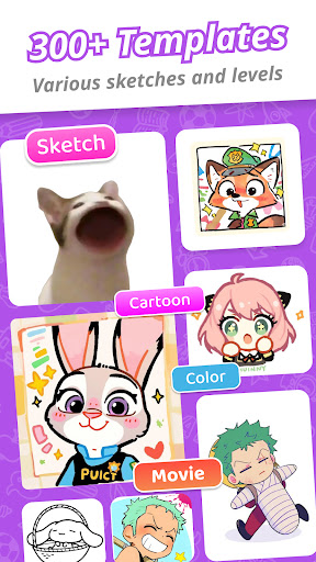 Draw Cartoon - AR Sketch App
