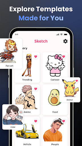 Artrace: AR Easy Draw & Sketch পিসি