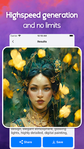 komputer AI Generated Art Generator