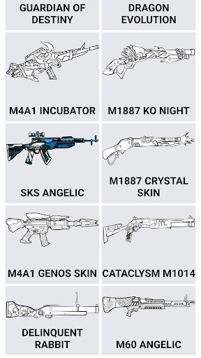 Cách vẽ vũ khí Free Fire PC