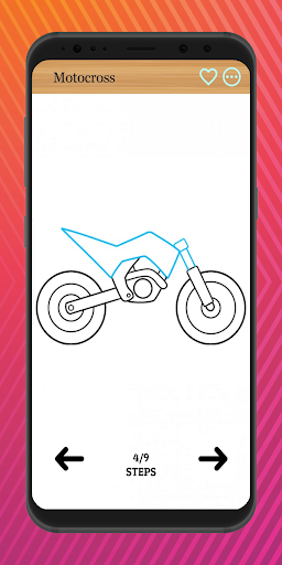How to Draw Motorcycle পিসি