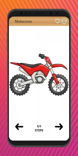 How to Draw Motorcycle পিসি
