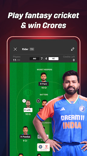 Dream11: Fantasy Cricket App