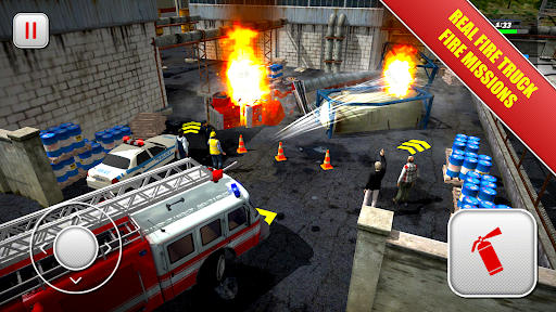 komputer Emergency Firefighters 3D