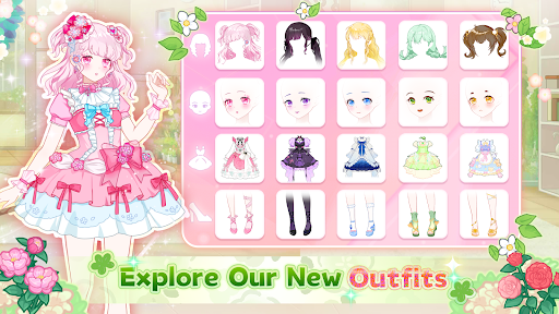 Vlinder Garden 着せ替えゲーム女の子 かわいい