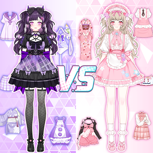 Vlinder Princess: 캐릭터 만들기 패션 꾸미기 재미있는 게임 PC