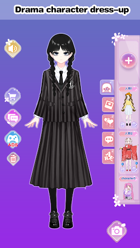 Vlinder Princess Dress up game