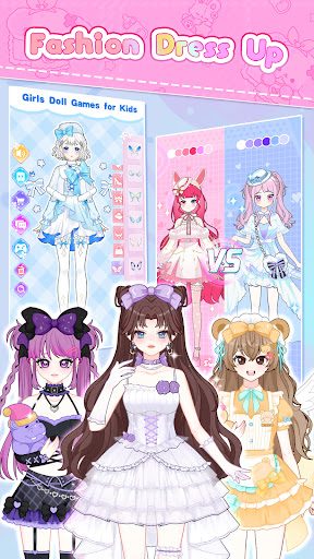 Vlinder Princess: 캐릭터 만들기 패션 꾸미기 재미있는 게임 PC