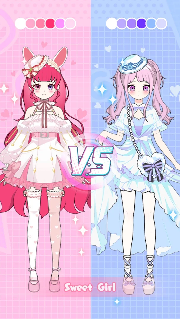 Vlinder Princess: 캐릭터 만들기 패션 꾸미기 재미있는 게임 PC