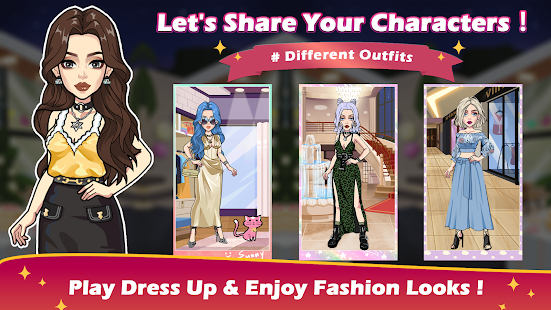 Vlinder Story：Dress up Games, Fashion Dolls PC