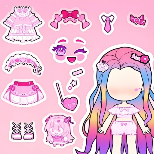 Vlinder Doll: fashion stargirl