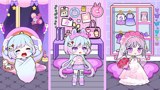 Vlinder Doll: sweet dress up