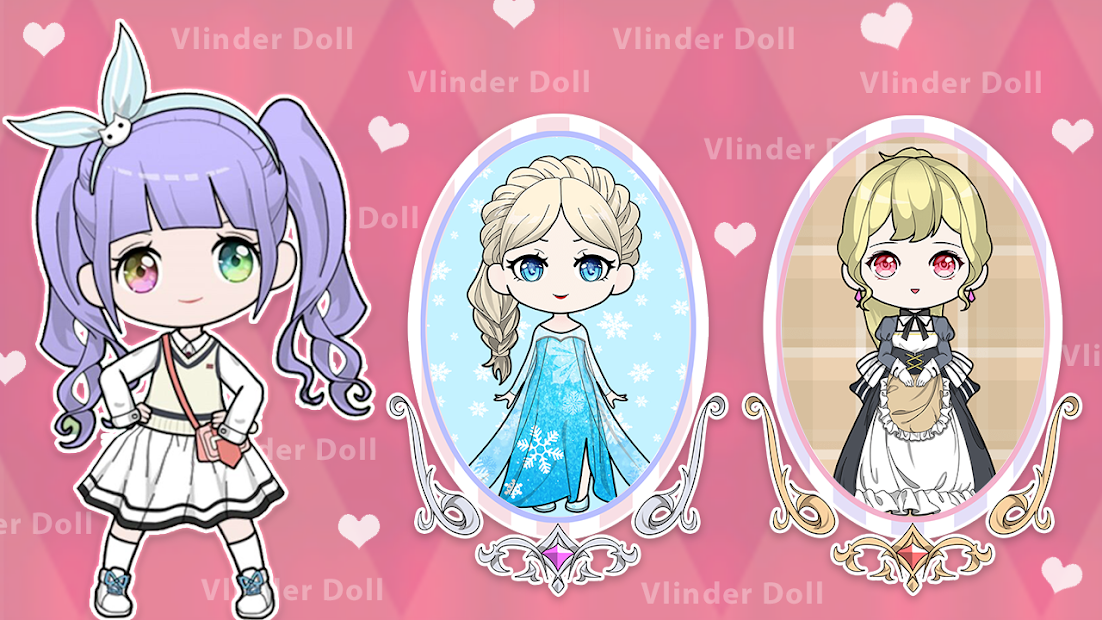 Vlinder Doll: Dress up games PC