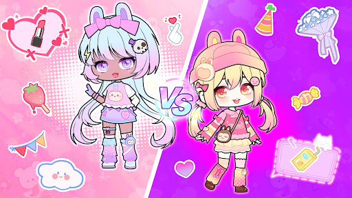 Vlinder Doll: sweet dress up