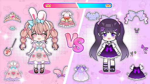 Vlinder Doll: sweet dress up