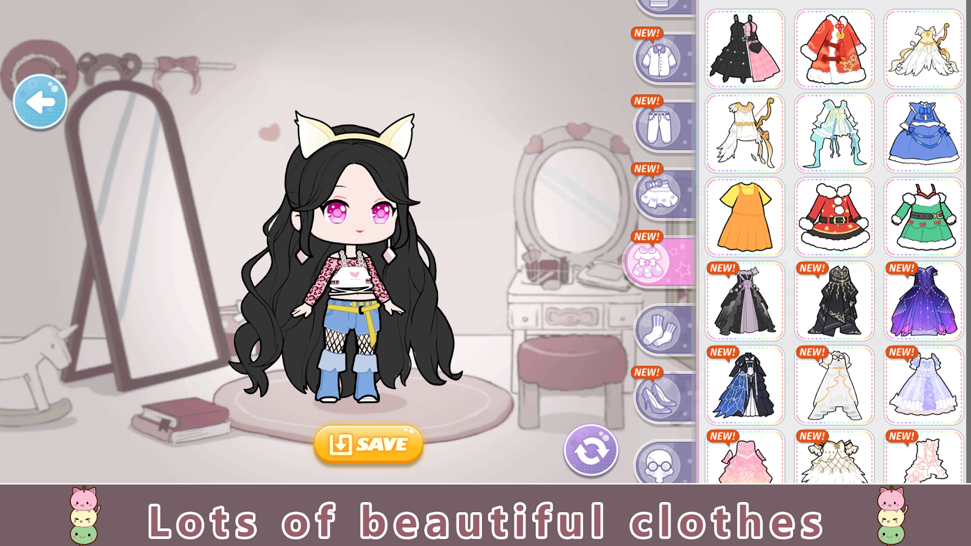YOYO Doll - dress up games, avatar maker PC
