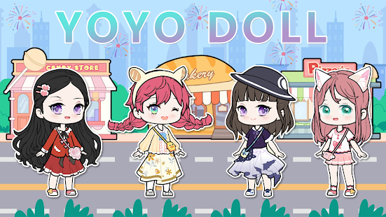 YOYO Doll: 소녀들을 위한 드레스업 게임