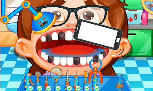 komputer Fun Mouth Doctor, Dentist Game