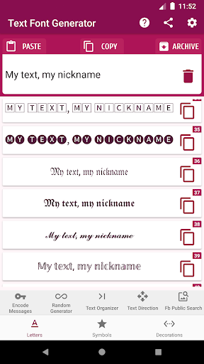 Text Font Generator پی سی