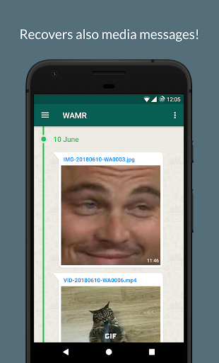 WAMR - Recover deleted messages & status download电脑版