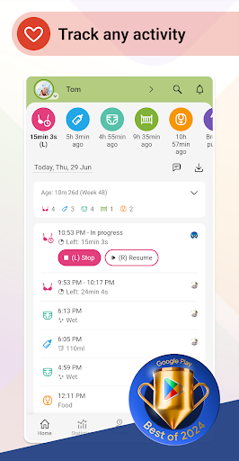 Baby Daybook - Newborn Tracker PC