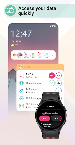 komputer Baby Daybook - Newborn Tracker